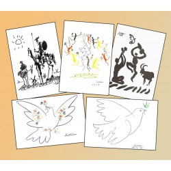 Cartes postales Picasso (2ème lot de 5)