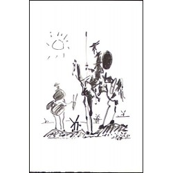 "Don Quichotte" (56x38 cm) de Picasso