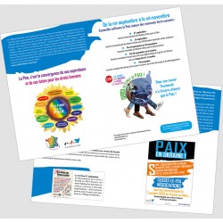 Lot de 1000 dépliants «Mobilisations rentrée 2023»
