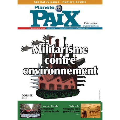 Planète Paix n°546-547