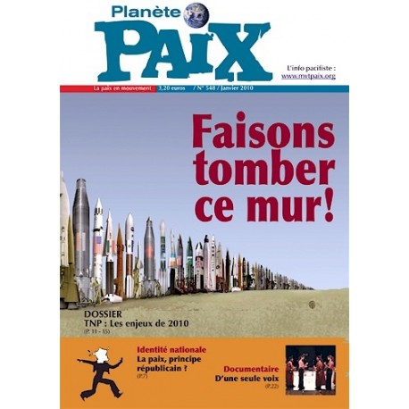 Planète Paix n°548