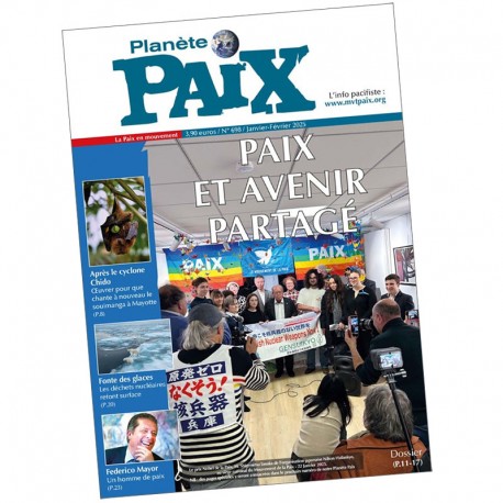 Abonnement à Planète Paix