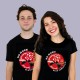 Tee-shirt noir Hiroshima, plus jamais ça