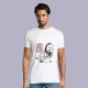 Tee-shirt blanc "La Paix, bordel !"