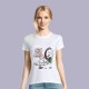Tee-shirt blanc "La Paix, bordel !"