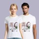 Tee-shirt blanc "La Paix, bordel !"