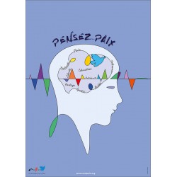 Affiche Pensez Paix
