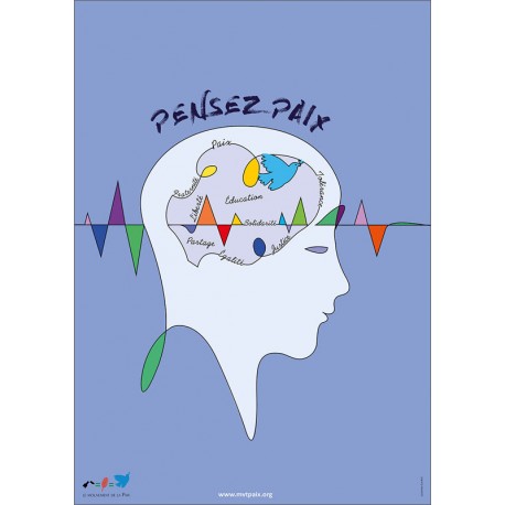 Affiche Pensez Paix