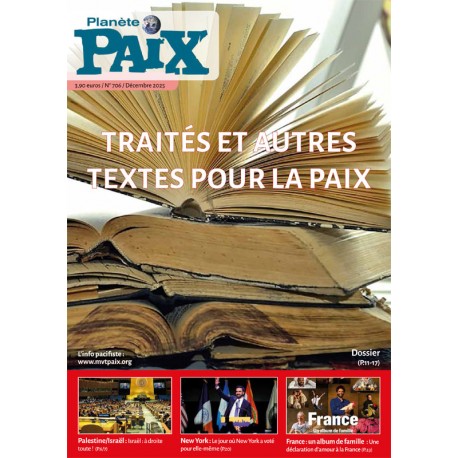 Planète Paix n°706 (décembre 2025)