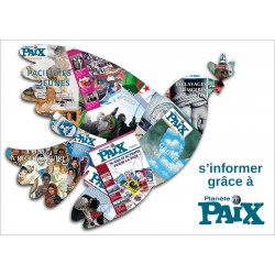 Autocollant "Planète Paix"