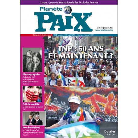 Planète Paix n°649-650 (février-mars 2020)