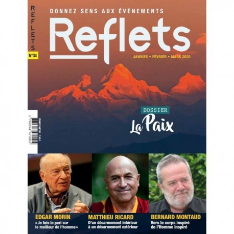 Revue Reflets n°34 (début 2020) : la paix