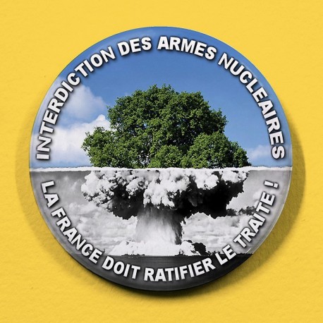 Badge Interdiction des Armes Nucléaires