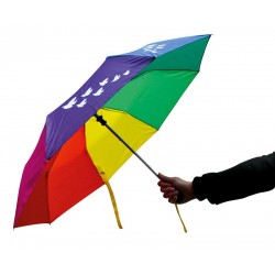 Parapluie arc-en-ciel de poche